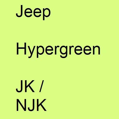 Jeep, Hypergreen, JK / NJK.